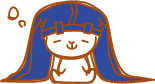 ジーンズをかぶったウサギ